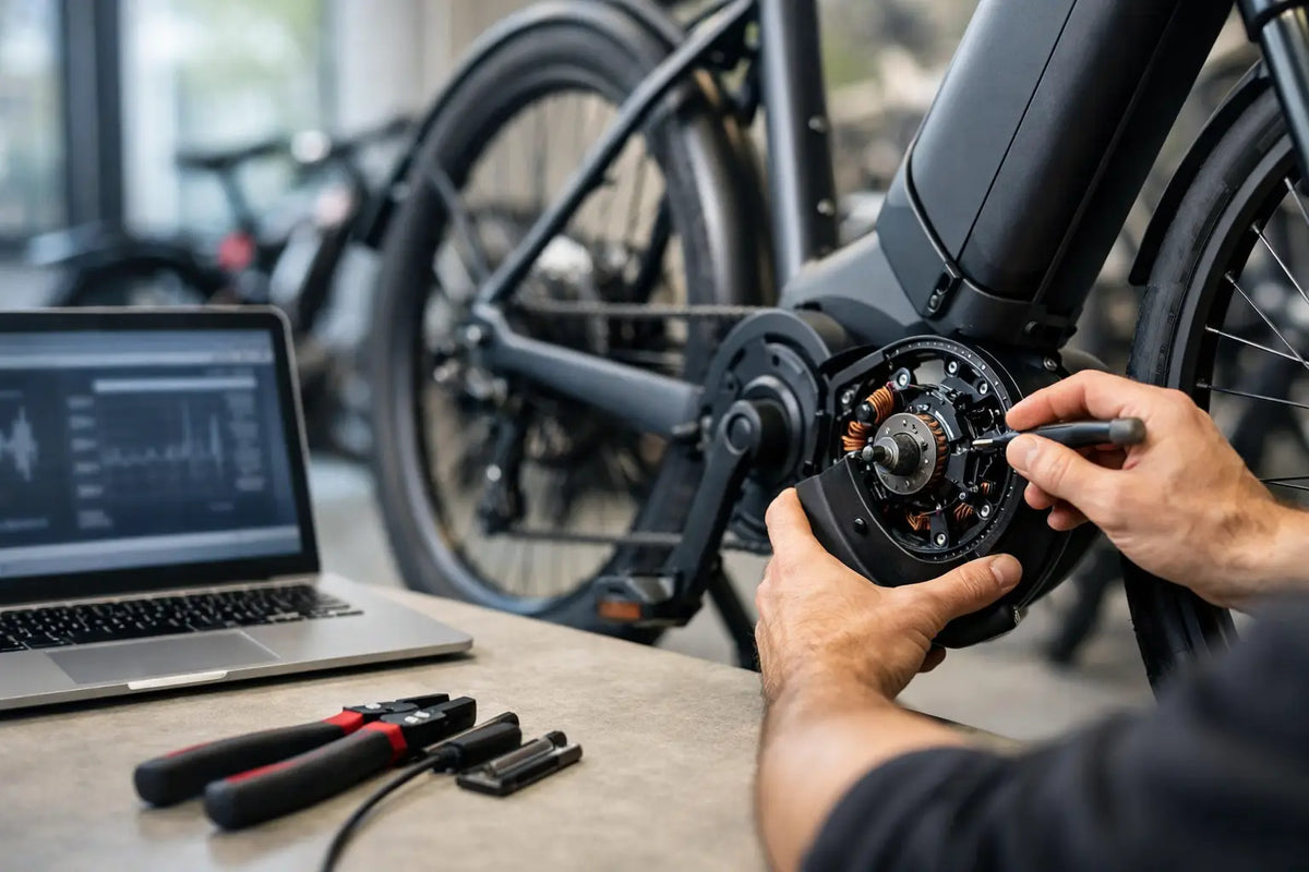Motorcontrole bij aankoop elektrische fiets
