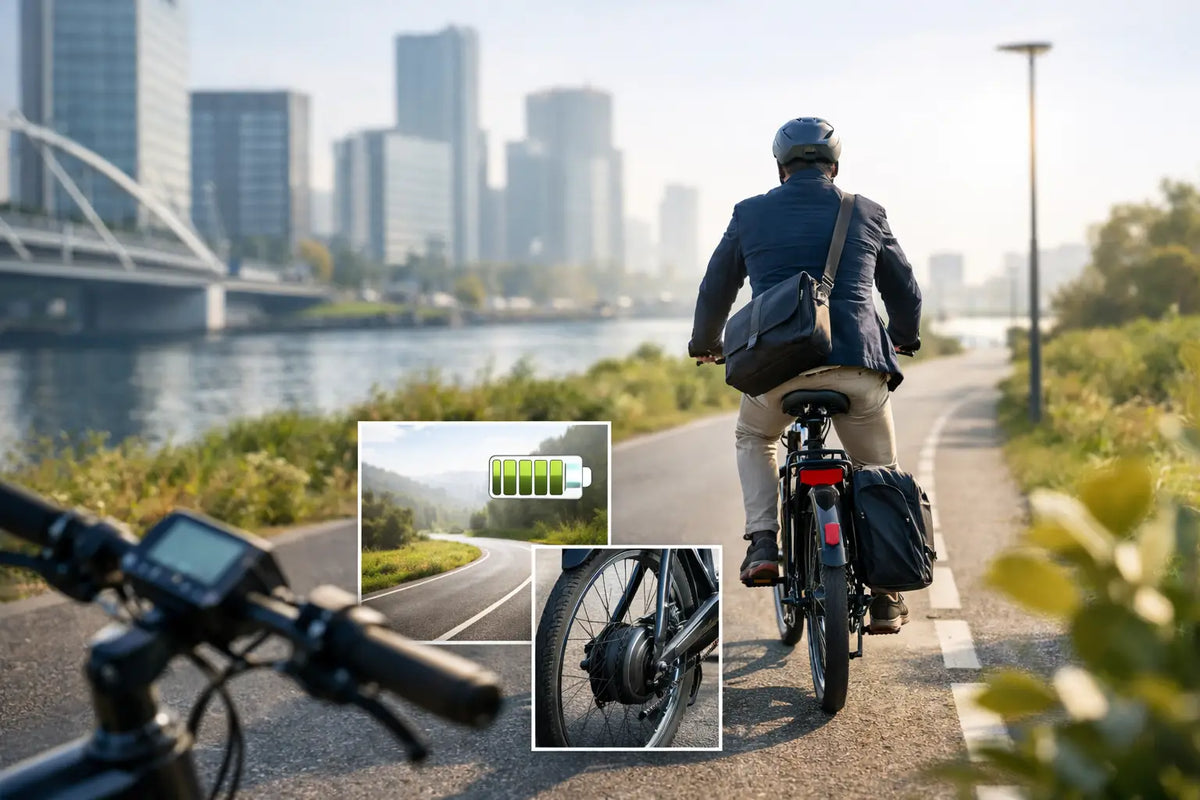 E-bike actieradius gids voor woon-werkritten