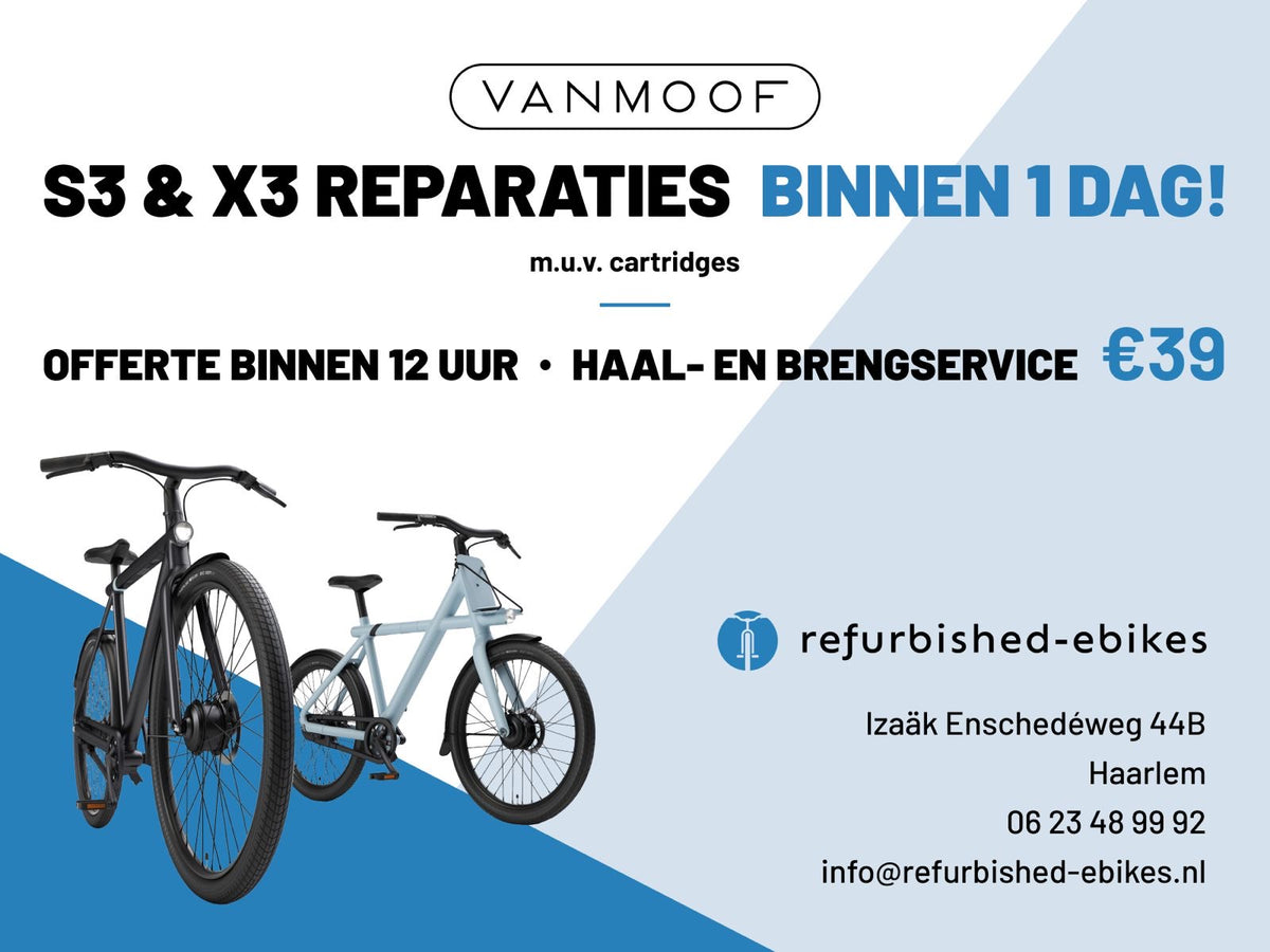 VanMoof Reparatie, Ophaal Service