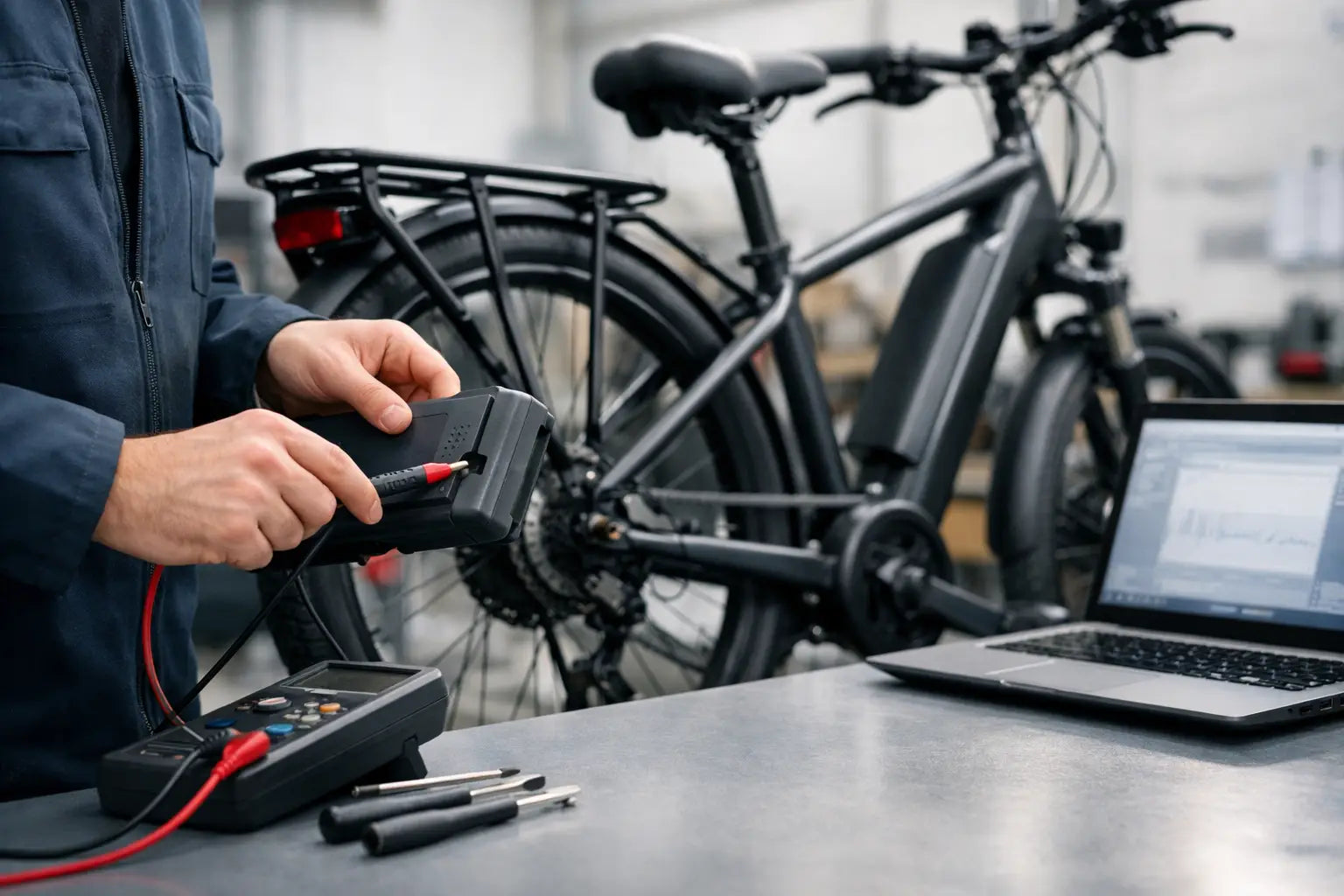 Accu check voor een refurbished e-bike