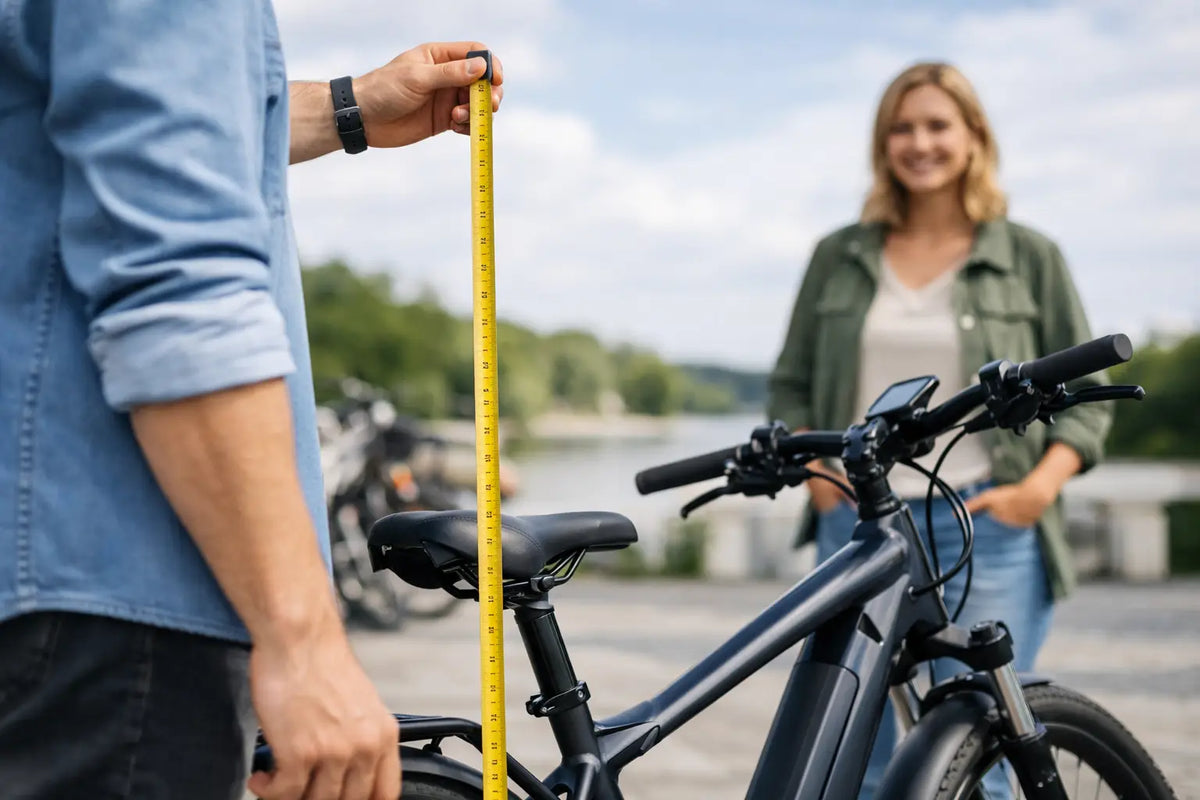 Welke e-bike maat past echt bij jouw lengte?