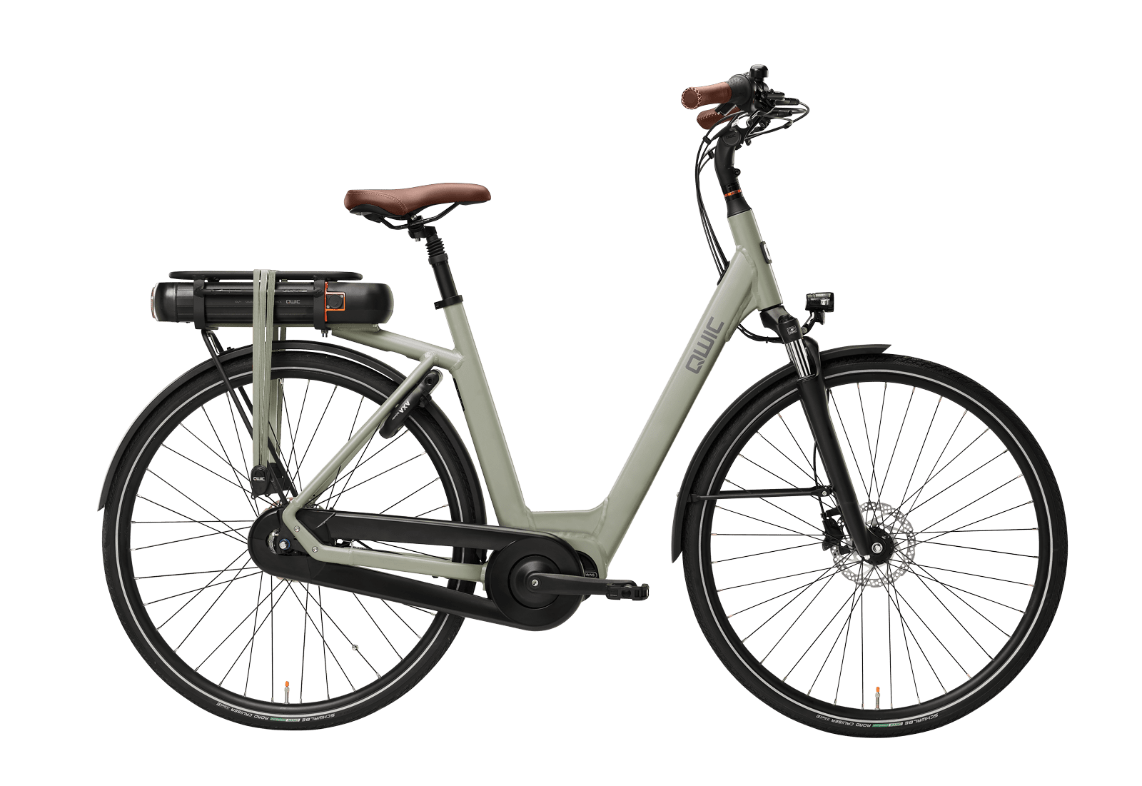 Qwic Echo Daily Lowstep M - Khaki Green - Nieuw
